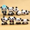 Bebek Süsü Sevimli Çizgi Film Tasarımı Reçine Panda El Sanatı Dekor Bonsai için