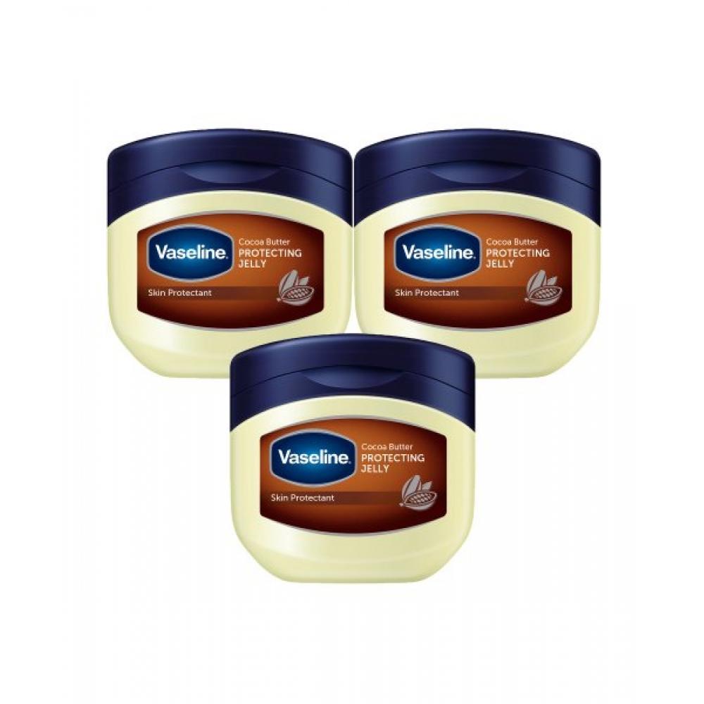 Vaseline Cocoa Protecting Jelly 100ml X3 NONE