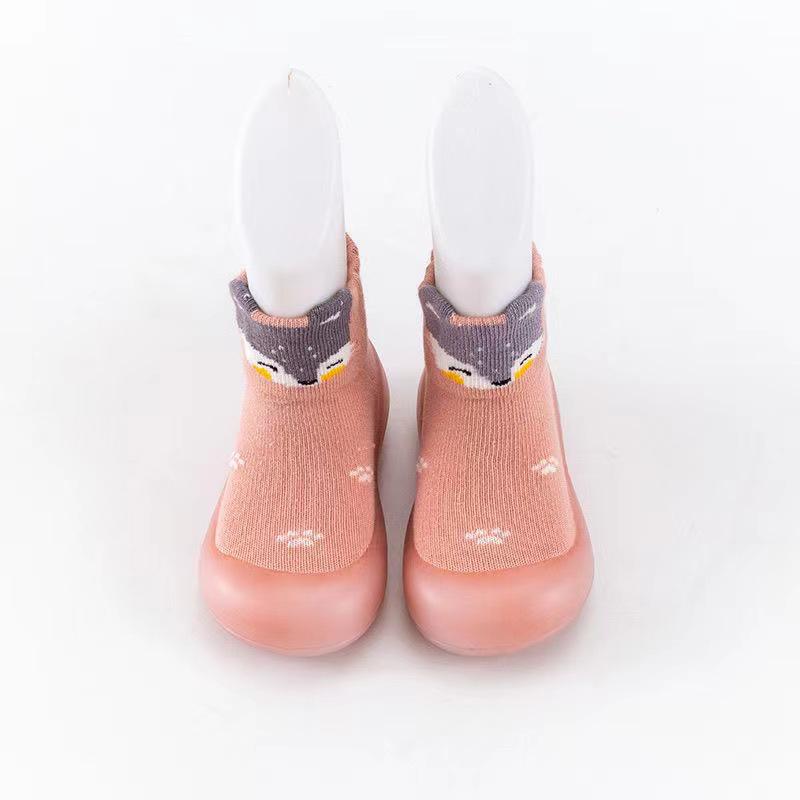 Non-Slip Infant Floor Socks | Cold-Insulating Soft Soles | Thickened Baby Walking Shoes | Lightweight High-Top for Spring & Autumn
