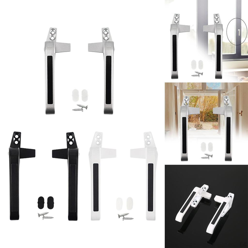 2 Stück Langlebige Fenstergriff-Schlossstütze, Links Rechts, Ersatzzubehör DIY für Lüftung