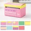 Journal Agenda Adhesive Tape Notes Keypoints Marker Study Sticky Note 3M Memo Pad  Student