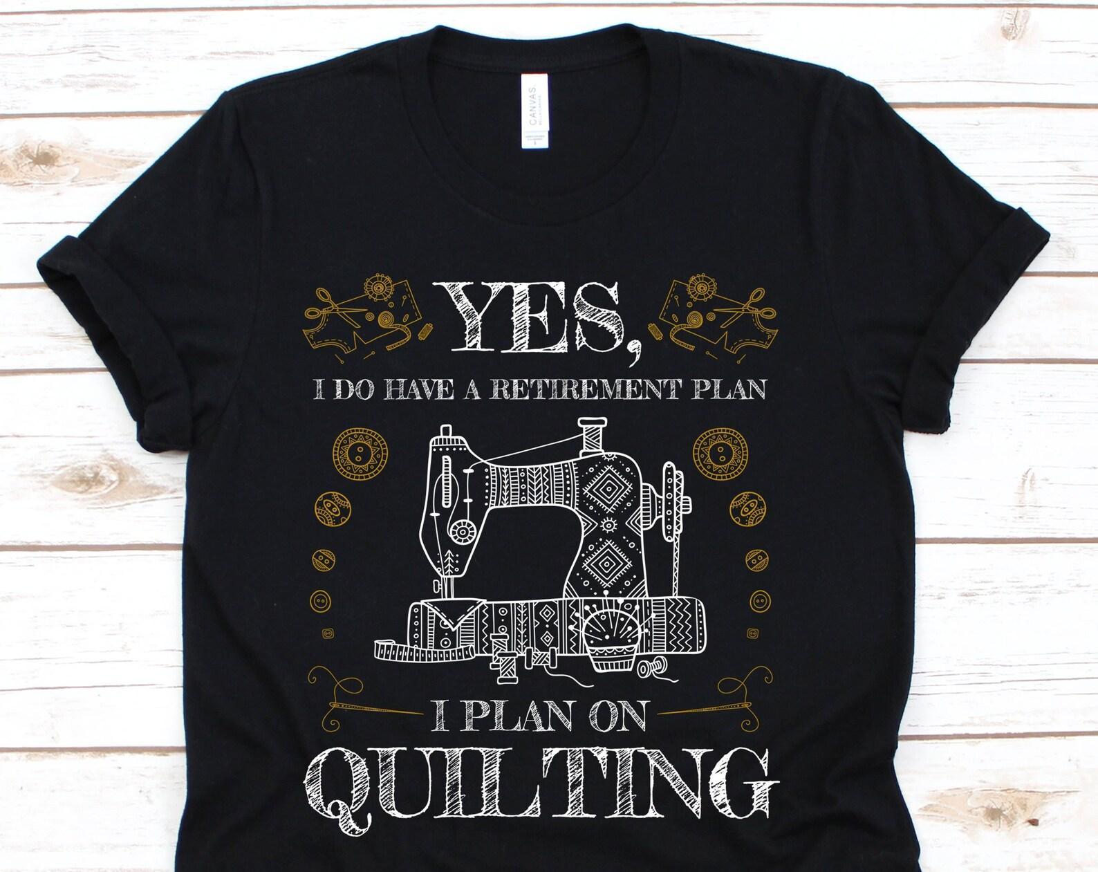 Quilting Quilt Sewing Machine Funny Sew Sewer Quilter Gifts T-Shirt, Seamstress Fabric Lover Birthday Present, Tank Crop, Pattern Patterned, 100
