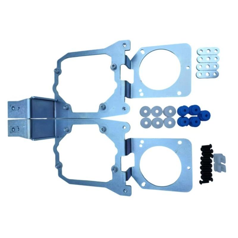 Headlight Lens Retrofit Bracket Compatible with Mitsubishi Outlander 2017- Car Accessories Halogen Headlight Lens Bracket