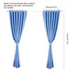 Korean     Door Window Curtain   Drape Bathroom Livling Room Decor Blue