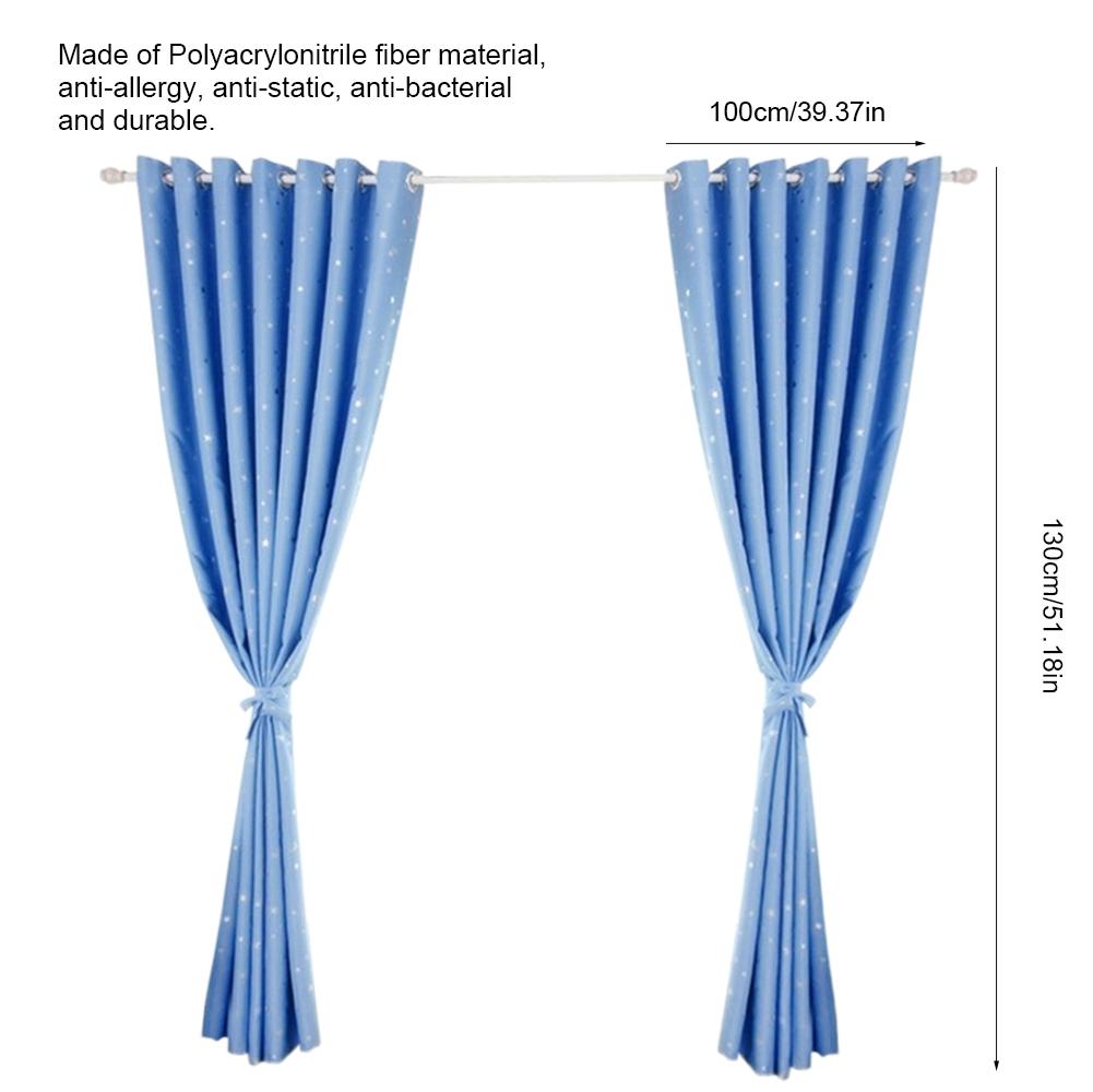 Korean     Door Window Curtain   Drape Bathroom Livling Room Decor Blue