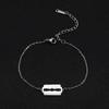 Plane Charm Bracelet Stainless Steel Aircraft Airplane Adjustable Chain Bracelets On Hand Pulsera Jewelry Gift for Women