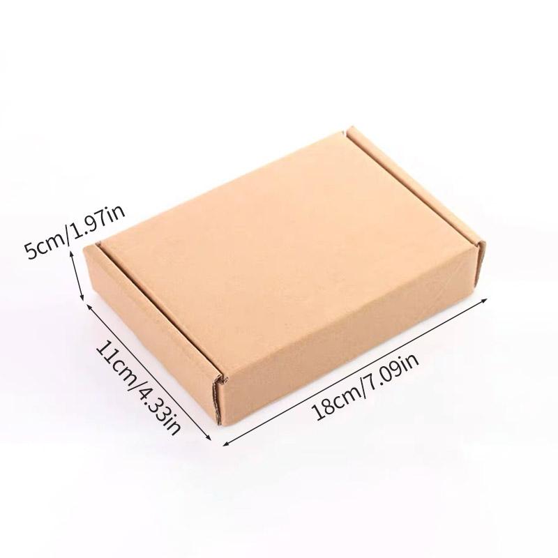 

1/10/20 шт. Картонные подарочные коробки из гофрированного картона, Упаковочная коробка для подарков, Коробки для хранения шоколадных конфет, Свадебные принадлежности 20PCS