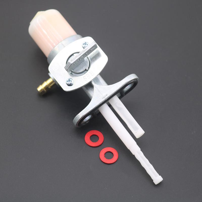 

Compatible Oil Valve Switch for Suzuki GT125, GSX, HJ Taizi GN, and Rui Shuang Fuel Tanks, Light Cavalry and Leopard Models.