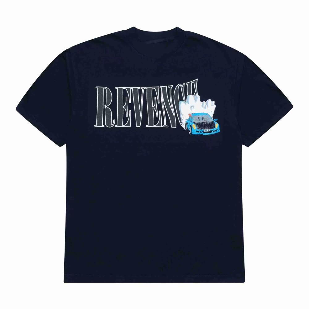 2026 Summer New Trend Revenges White Bones Vintage Graphic Tee Cotton Round Neck Casual Regular Fit Unisex Tshirt Summer Top