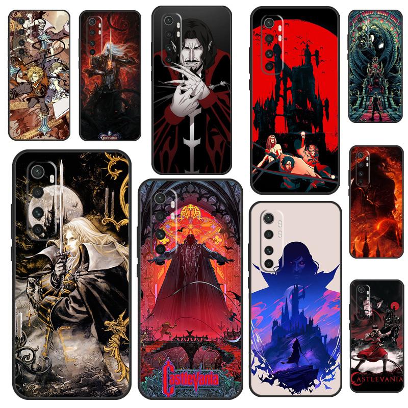 Castlevania Case For POCO X3 X4 X5 F5 Pro M5s C40 F4 GT F3 Cover For Xiaomi 12T 11T Pro 12 13 Lite 12X