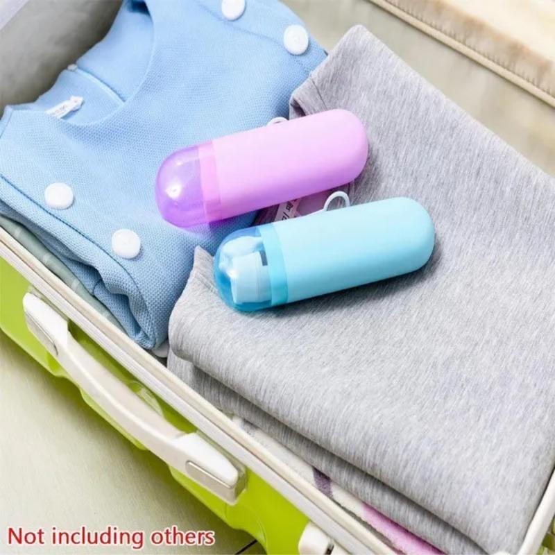 1Pc Travel portable toothbrush case, toothbrush holder, home hanging toothbrush holder, dust-proof storage box