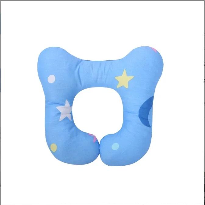 Baby Stroller U-Shaped Neck Pillow - Cartoon Design Newborn Car Seat Sleeping Headrest Cushion Kids Neck Support Protector