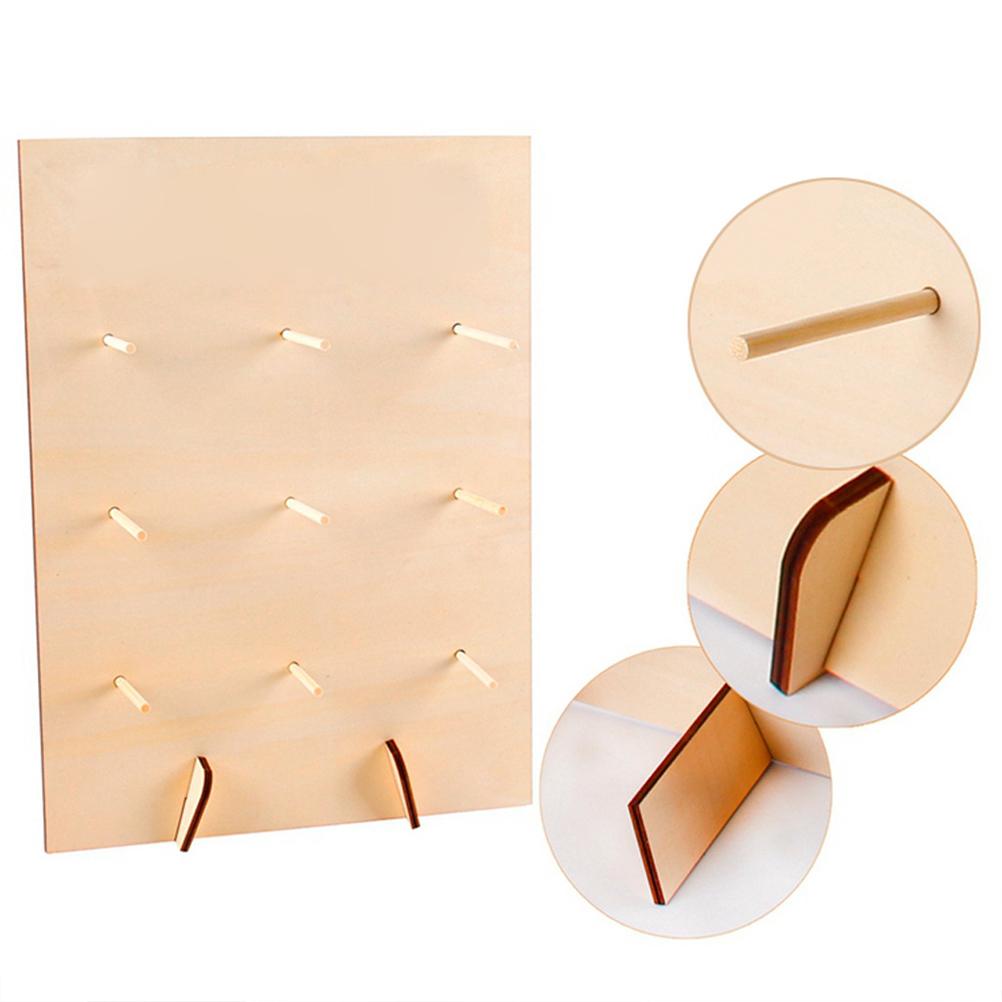 2pcs Wooden Donut Stand Wedding Party Decor