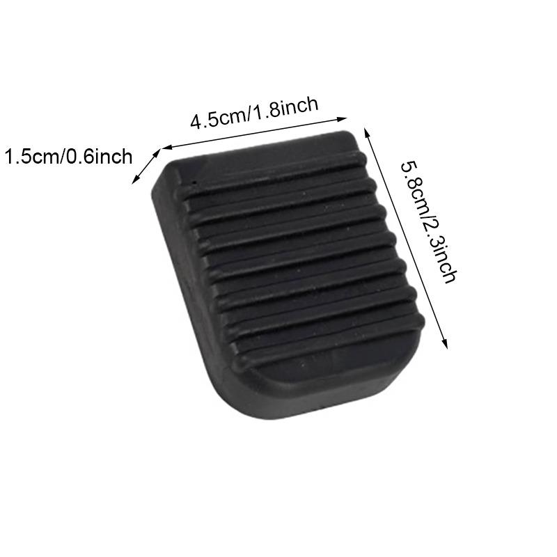1/2pcs Motorcycle Footrest Soft Rubber Pad Scooter Footrest Base Plate Anti-slip Base Motorcycle Base Bracket Extension Foot