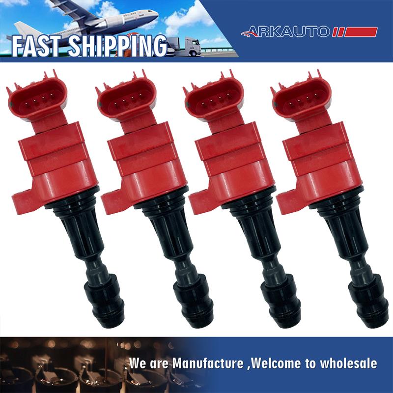 4PCS PERFORMANCE IGNITION COIL PACKS 12638824 UF491 FOR BUICK LaCrosse Regal CHEVROLET Captiva Cobalt HHR Malibu 2.0 2.4 2.0T