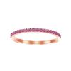 eManco European Zircon Ring: Titanium Steel Women's December Birthstone Rhinestone Finger Ring