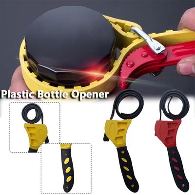 6inch Belt Wrench Oil Filter Puller Strap Spanner Chain Wrench Strap Opener, Adjustable Disassembly Tool