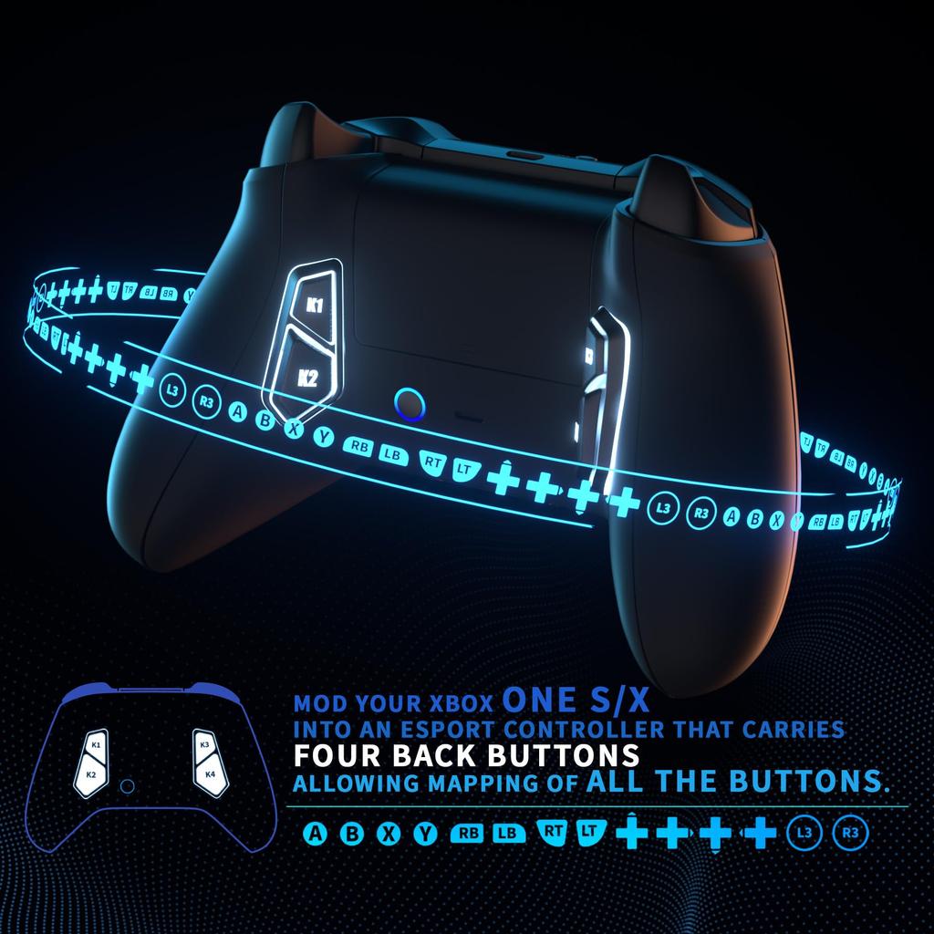 eXtremeRate VICTOR S Remap Kit for Xbox One S/X (Controller Not Included) [Black]