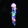 Handhold Light Up Jellyfish Lamp Toy Glowing Chandeliers Ambient Light for Restaurant Girls Kids Holiday Room Ornament
