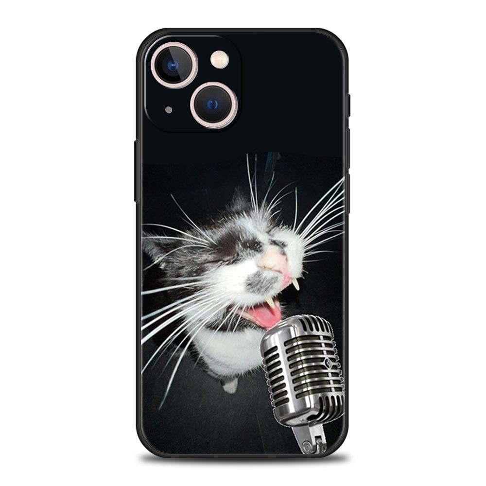 Funny Animal Cat Phone Case For Samsung Galaxy S26 S25 S24 S23 S22 S20 Ultra S21 FE 5G S10 Plus TPU Shockproof Cover