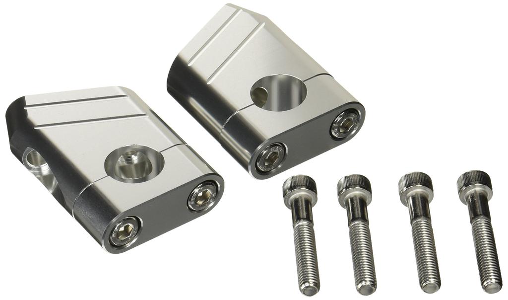 POSH FAITH Superbike Position Bracket for Zephyr400/750/1100, Silver, 031052-03