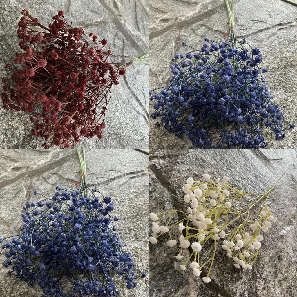 Premium Plastic Aster Single Stem Fake Flower For Bridal Accessories Home Tabletop Displays