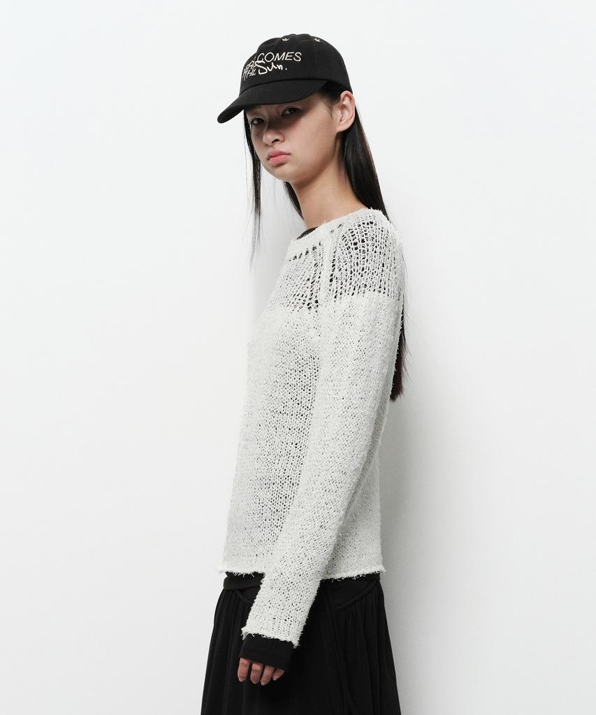 Daiaegeuneol Netting Mixed Knit (Ivory)