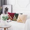 45x45cm Geometric Pillow Case Velvet Gold Bronzing Cushion Cover Home Living Room Sofa Decoration