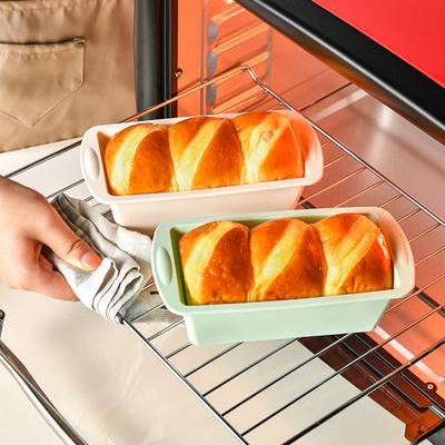 1/4Pcs Silicone Bread Loaf Pan Non-Stick Baking Pans for Homemade Bread Cakes Brownies Easy Release Toast Mold Kitchen Tool