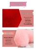 Heart-Shaped Faux Wool Love Pillow for Sofa and Office Chair Backrest