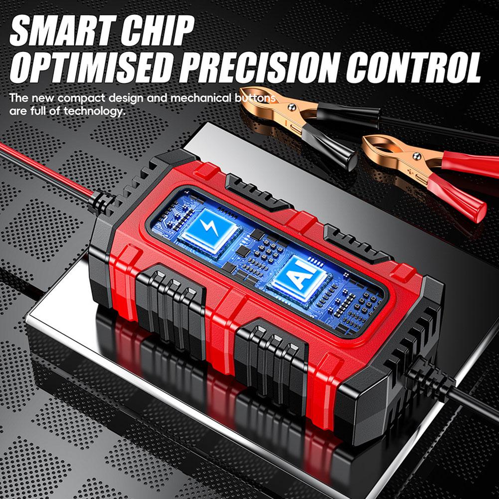 6V/12V Battery Charging Intelligent Control & Optimized Performance Battery Charger Multi-Level Protection Advanced Pulse Recond