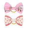 Pet Small Hair Bows with Rubber Bands Handmade Hair Bowknot Pet Accessories for Dog Puppy And Cat Grooming Supplies