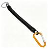 Carabiner Anti Lost Rope Spring Take Up Cord Metal Buckle For Fishing Gear Climbing Fishing Gadgets