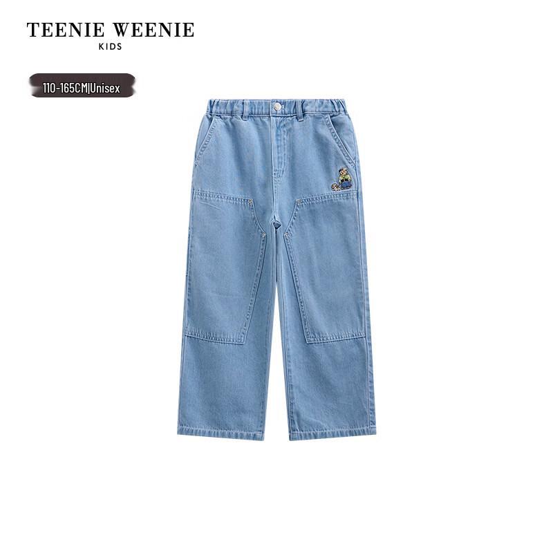Teenie Weenie Kids Unisex Straight Leg Denim Jeans