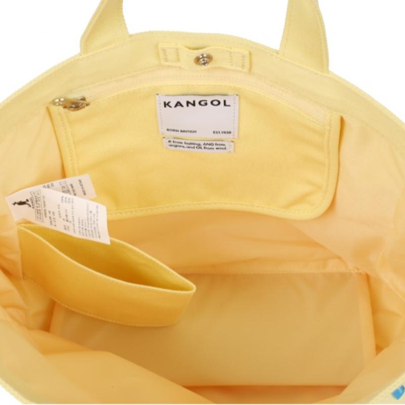 Kangol Lucky Canvas Tote Bag Yellow Iii  Krebtb39710 