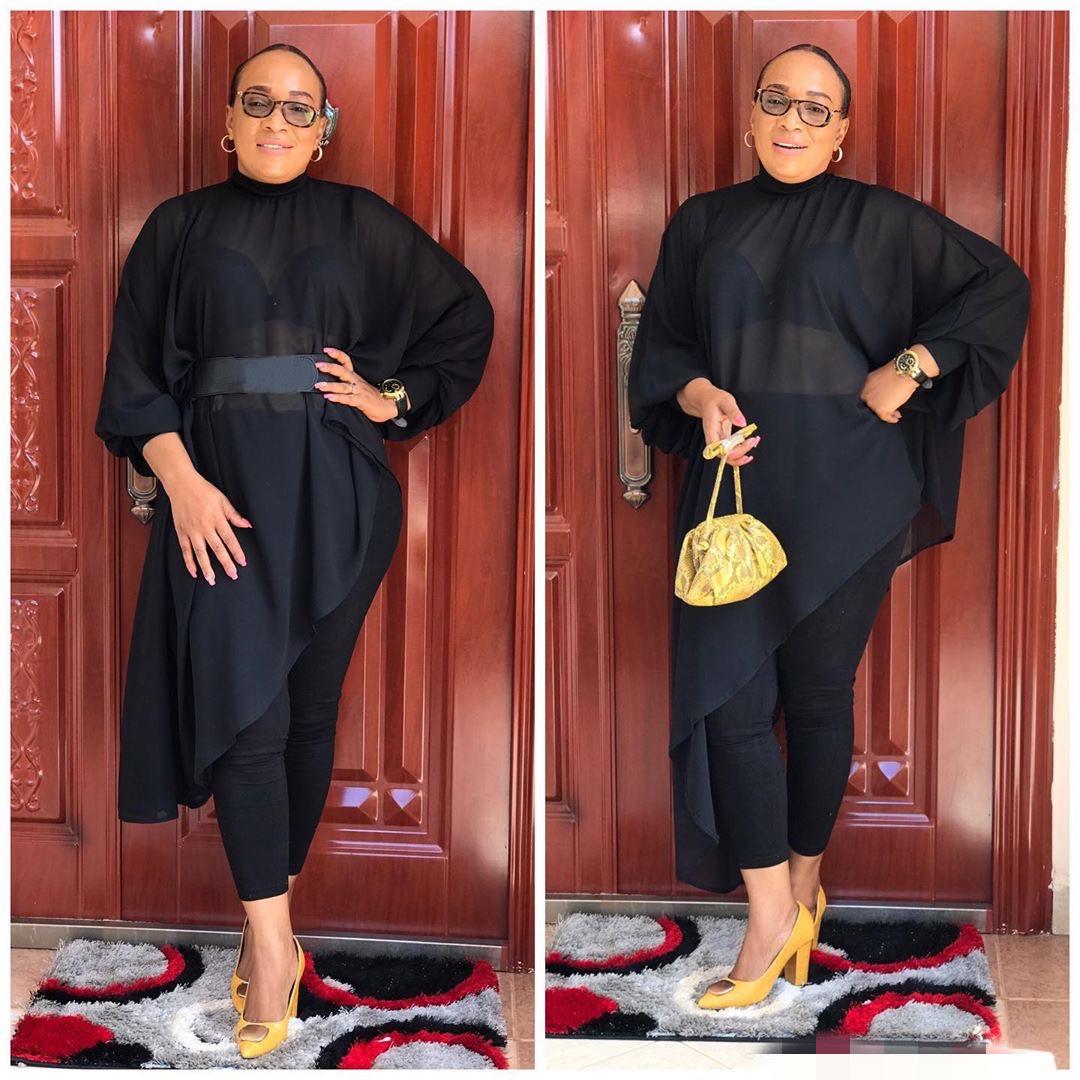 

African Women s Fashion Solid Color Plus Size Irregular Chiffon Dress Extra Large чорний