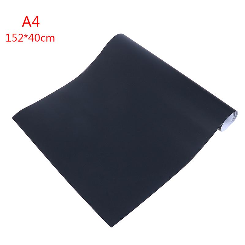 Car Matte Black Vinyl Film Wrap Diy Sticker Vehicle 3D Decals