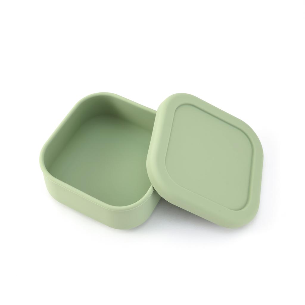 Color Kids 1PCS Silicone Lunch Box Microwave Safe BPA Free Food Storage Keeping Fresh Snack Bento For Outdoor Picnic Tableware