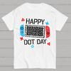 Happy International Dot Day Game Controller Cotton Summer Casual Cool Loose T-Shirt