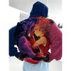 2024 Men's Hoodies Anime Character Sweatshirt 3D Sexy Girl Printed Men Women Hip Hop Tracksuit Pullover Harajuku Men Hoodie Coat