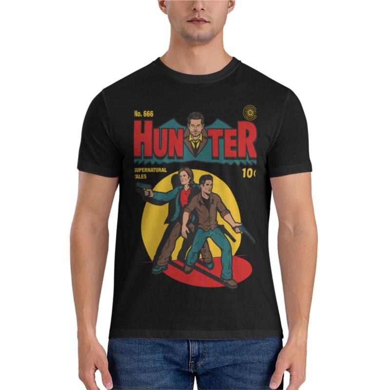 Hunter Comic Essential T-Shirt Short T-shirt Oversized T Shirt Men