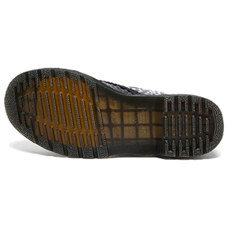 Dr. Martens 1460 Pascal Zebra Print Embossed Short Boots Women Boots Black 26716001