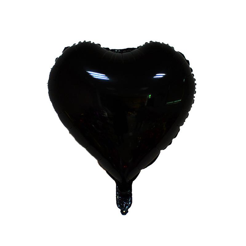 Heart-shaped Aluminum Foil Balloon - 18-inch Valentine's Day Confession Balloon