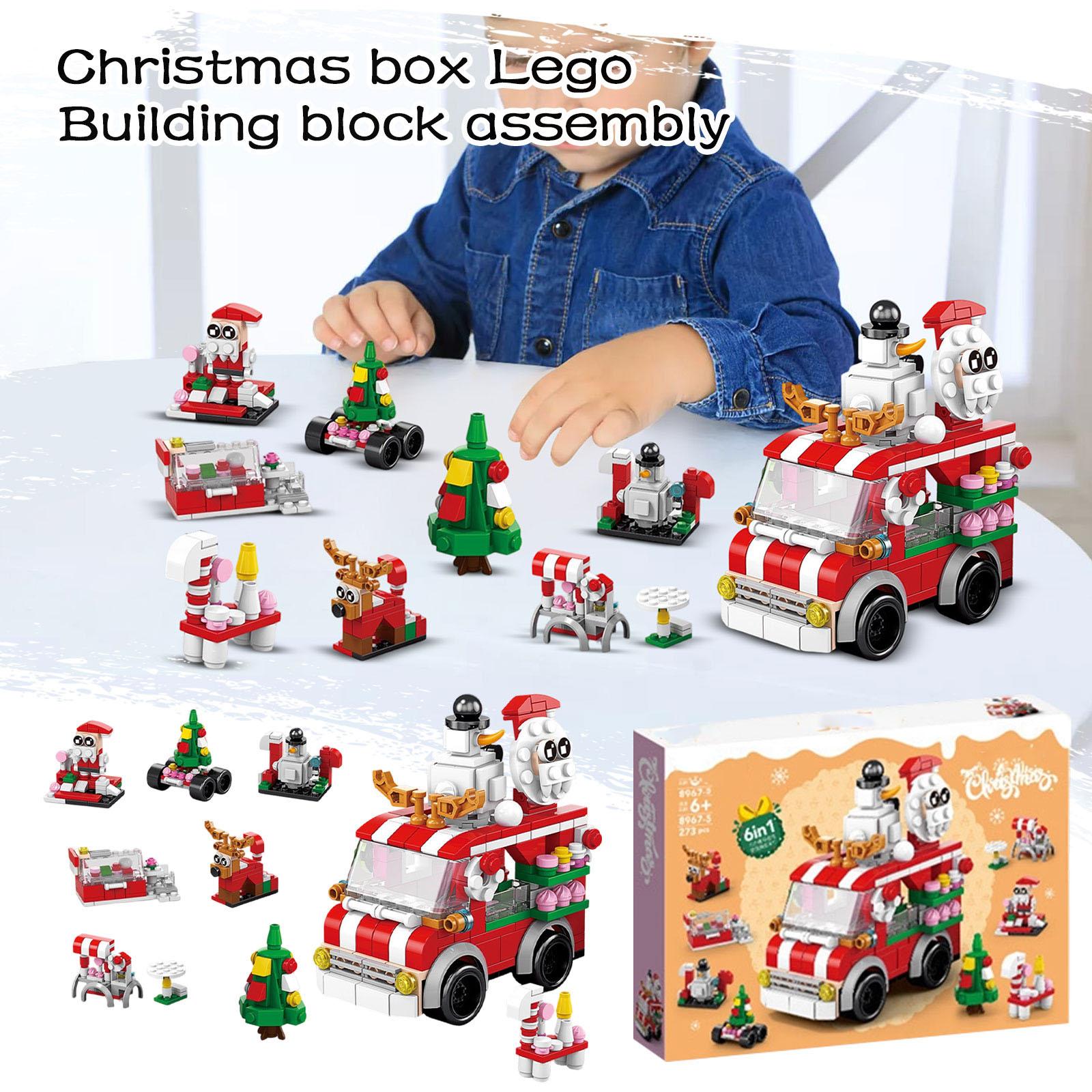 

Рождественский торговый автомат для сборки Рождественская коробка Рождественская сборка One Size