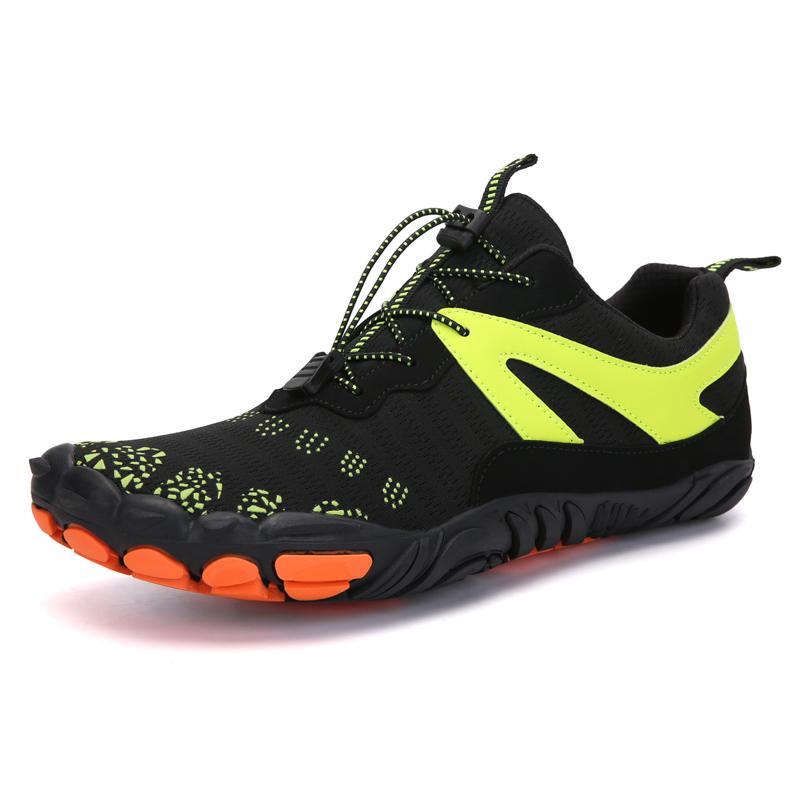 Herren Barfuß Wanderschuhe Damen Outdoor Sneaker zum Klettern Trekking Unisex Rutschfest Fitnessstudio Cross-Training Sportschuhe