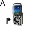 Wireless Bluetooth Earphones Slide Color Screen Display Noise Reduction