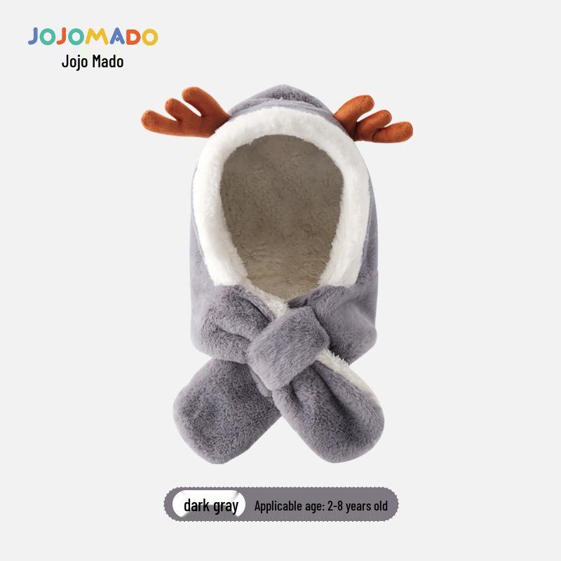 

Winter Warm Baby Hat with Christmas Antlers & Rabbit Hair for Boys and Girls See Size Chart