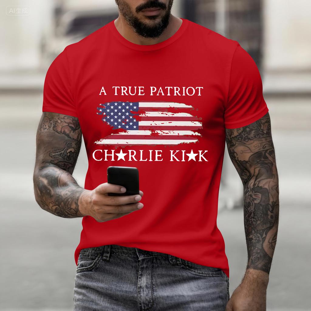 Fashion Round Neck Raglan Short Sleeve Workwear Printed Tops Ladies Summer Tops