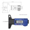 Digital Tyre Tread Depth Tester Measuring Gauge Automotive Tyre Wear Inspection Multi-function Digital LCD Display