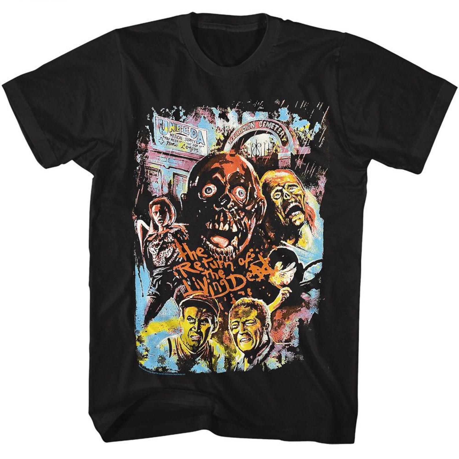 The Return Of The Living Dead Joe K Art Black T-Shirt S
